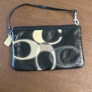 Coach Signature Wristlet